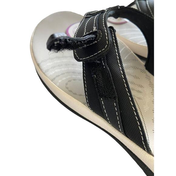 Cloud Steppers By Clarks "Sunmaze Daisy" Thong Flip Flop Women's ‎ 12 - Picture 2 of 6